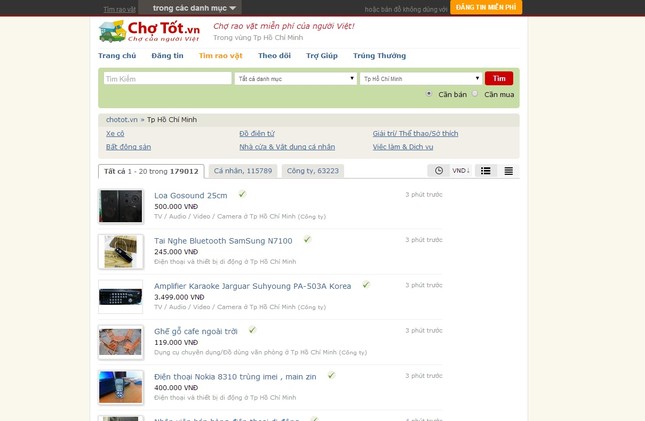 Công thức lọt top các website rao vặt lớn nhất tại Việt Nam ảnh 2